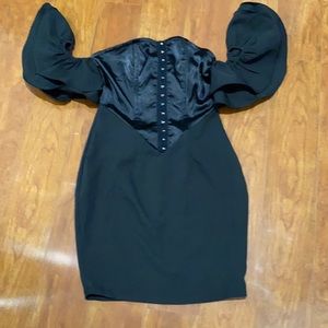 Pretty little thing black dress